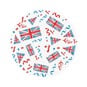 Union Jack Cupcake Cases 75 Pack image number 4