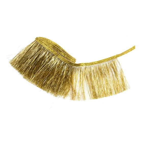 Create & Celebrate Gold Foil Tassel Fringe Garland 1.6m image number 3