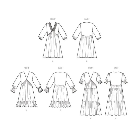 Simplicity Women’s Dress Sewing Pattern S9702 (8-16) image number 5