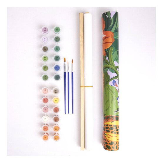 RHS Tropical Paint by Numbers Wall Hanging Kit image number 2