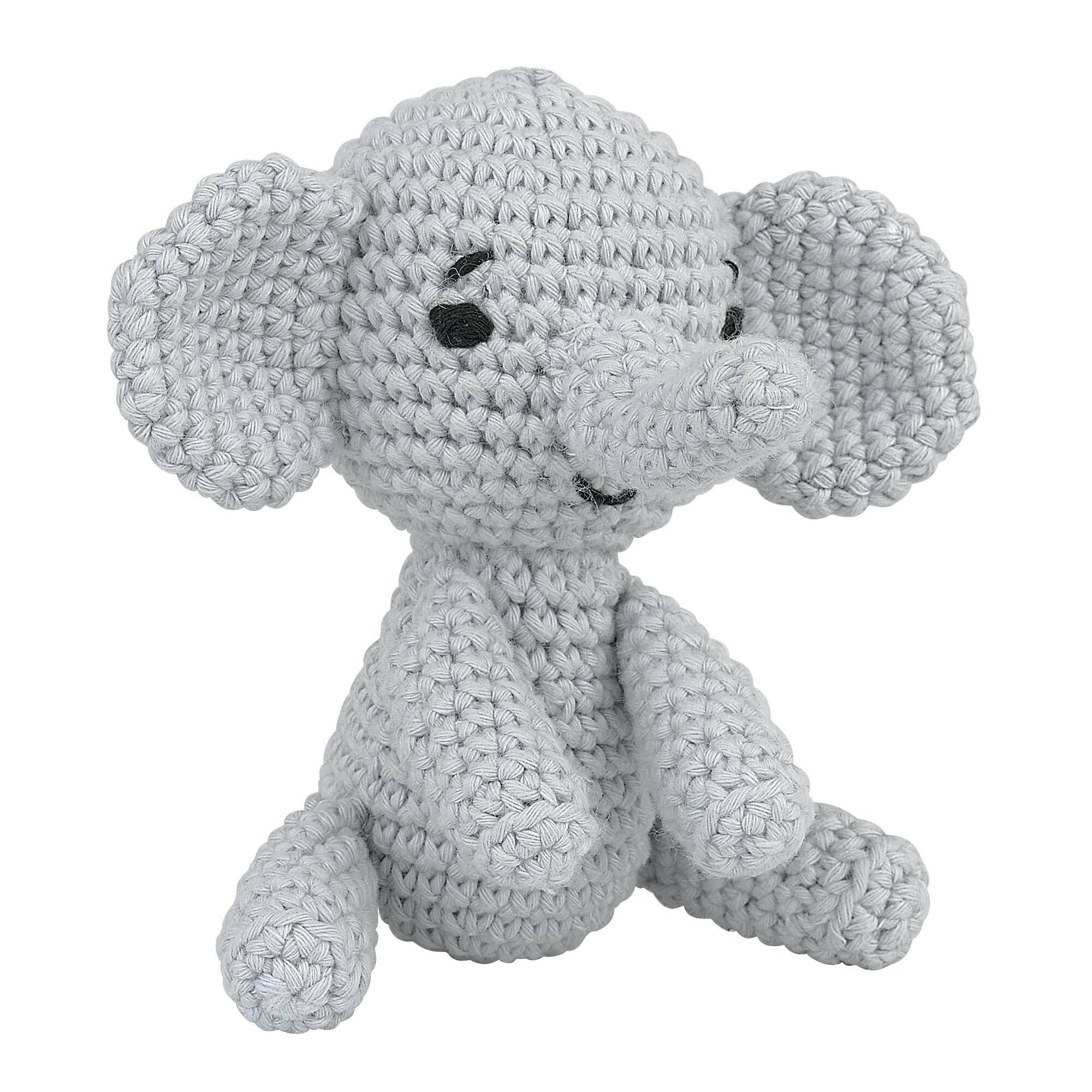 Elly the Elephant Mini Crochet Amigurumi Kit Hobbycraft