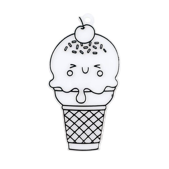 Ice Cream Plastic Suncatcher image number 4