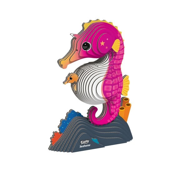 Eugy 3D Sea Horse Model image number 1