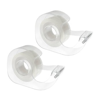 Clear Tape and Dispenser 2 Pack