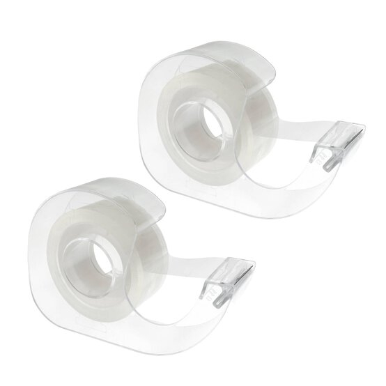 Clear Tape and Dispenser 2 Pack image number 1