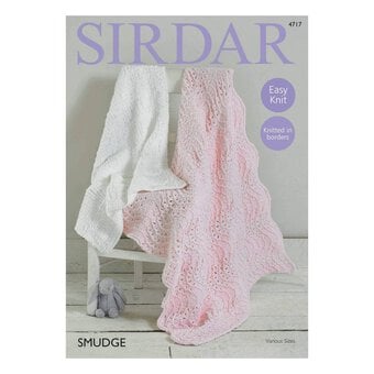Sirdar Smudge Blankets Digital Pattern 4717