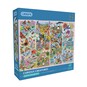 Gibsons Curious Creatures Jigsaw Puzzle 1000 Pieces image number 1