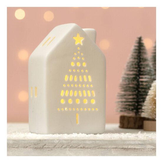 LED House Decoration 10cm  image number 1