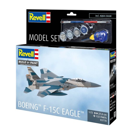 Revell Boeing F-15C Eagle Model Set 1:72 image number 4
