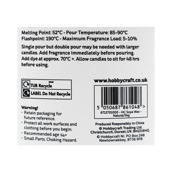 Soya Wax 5kg image number 4