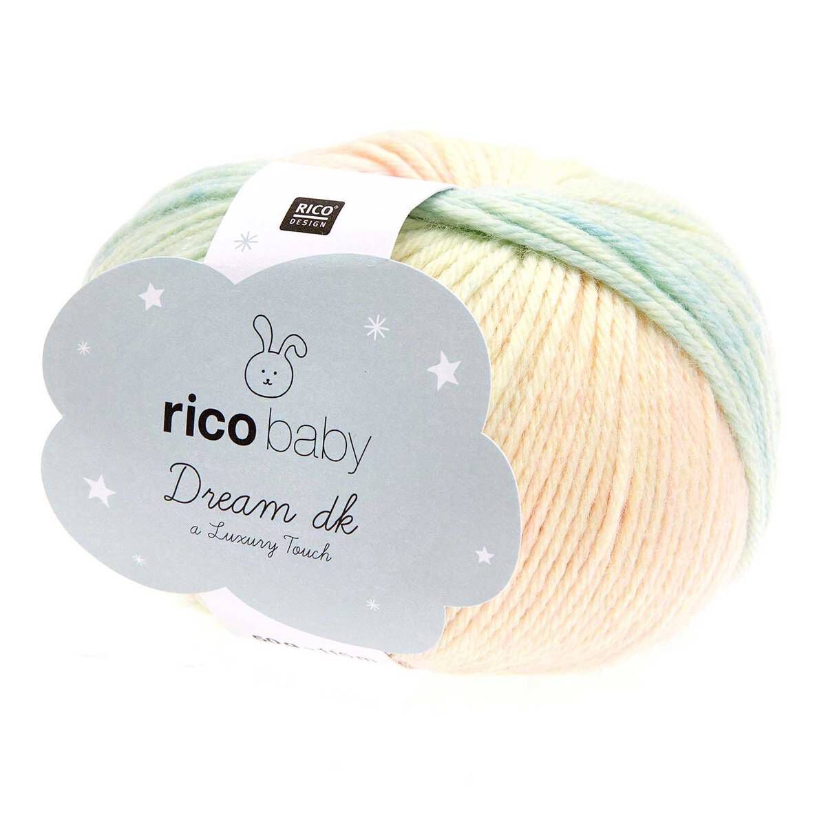 Rico Pastel Baby Dream DK Yarn 50g Hobbycraft
