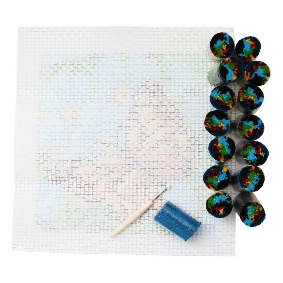 Butterfly Latch Hook Kit Hobbycraft