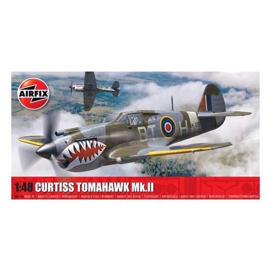 Airfix Curtiss Tomahawk Mk.II Model Kit 1:48 image number 1