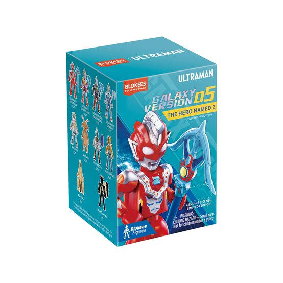 Assorted Blokees Ultraman Galaxy Version 05 Hero Named Z Model Kit image number 1