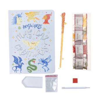Crystal Art Harry Potter Magical Creatures Notebook Kit