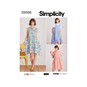 Simplicity Pullover Dress and Top Sewing Pattern S9596 (XS-XL) image number 1