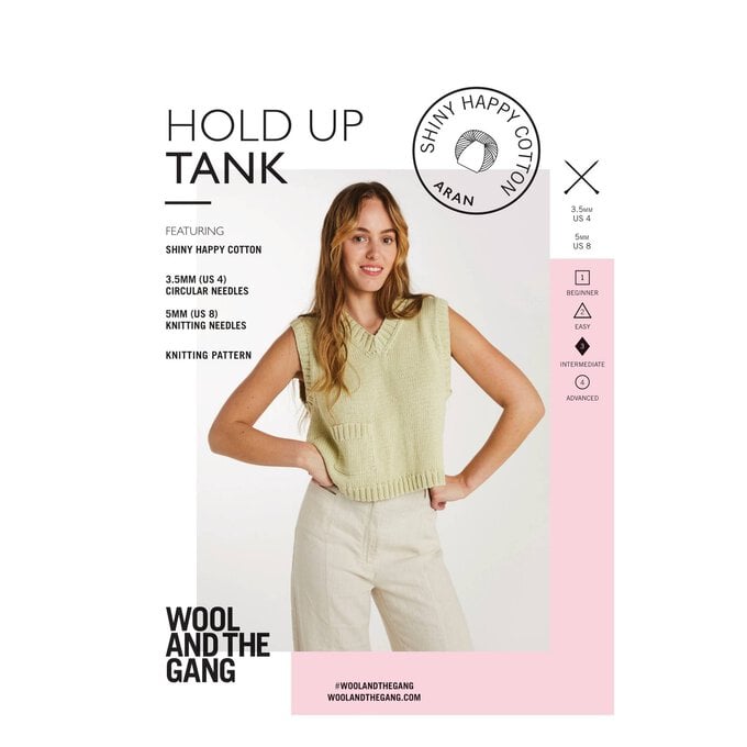 Wool and the Gang Hold Up Tank Pattern image number 1