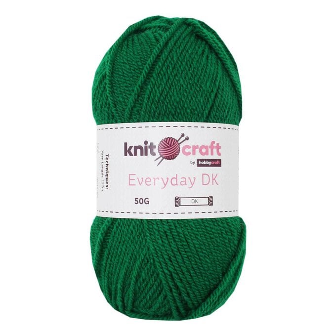 Knitcraft Fern Green Everyday DK Yarn 50g