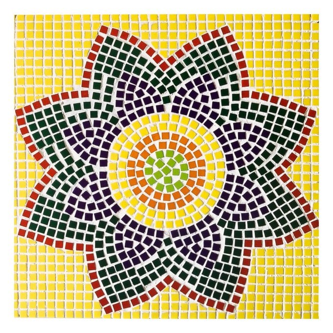 Large Primary Mandala Mosaic Kit 20cm image number 1