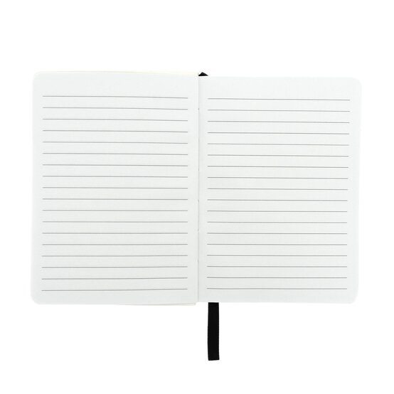 Black and White Soft Cover Notebook A6 image number 4
