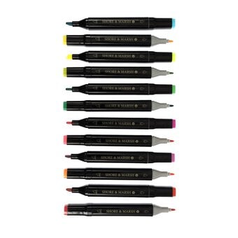 Shore & Marsh Bright Dual Tip Art Markers 12 Pack  image number 2