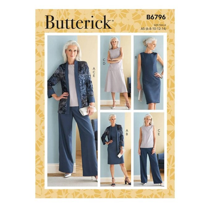 Butterick Women’s Separates Sewing Pattern B6796 (6-14) image number 1