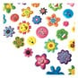 Bright Flower Puffy Stickers image number 3
