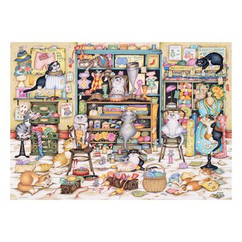 Ravensburger Crazy Cats Jigsaw Puzzle 1000 Pieces image number 2