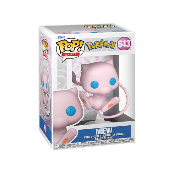 Funko POP Animation: Pok&eacute;mon Mew Figure image number 1