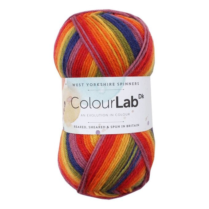 West Yorkshire Spinners Technicolour ColourLab DK Yarn 100g image number 1