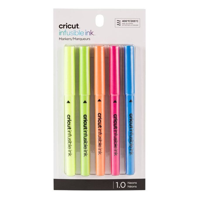 Cricut Infusible Ink Neon Pens 1mm 5 Pack image number 1