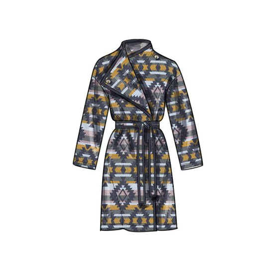 New Look Women's Jacket and Coat Sewing Pattern 6742 (XS-XL) image number 4