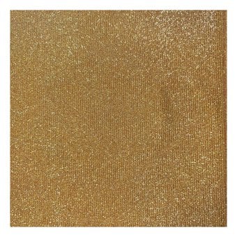 Gold Metallic Jersey Fabric by the Metre
