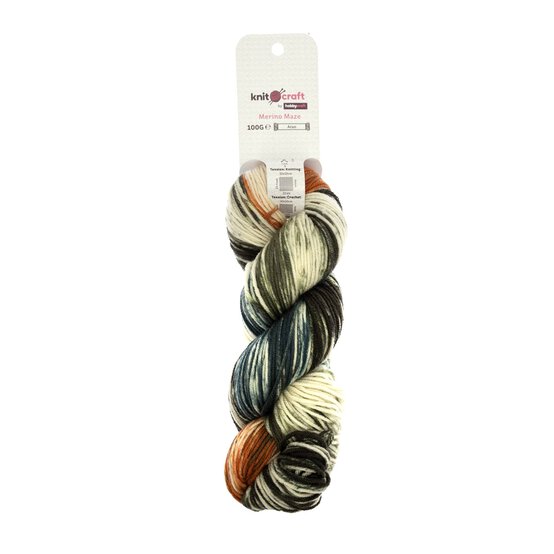 Knitcraft Forest Dune Merino Maze 100g image number 1