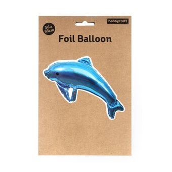 Large Dolphin Foil Balloon image number 3