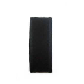 Black Poly Cotton Bias Binding 50mm x 2.5m
