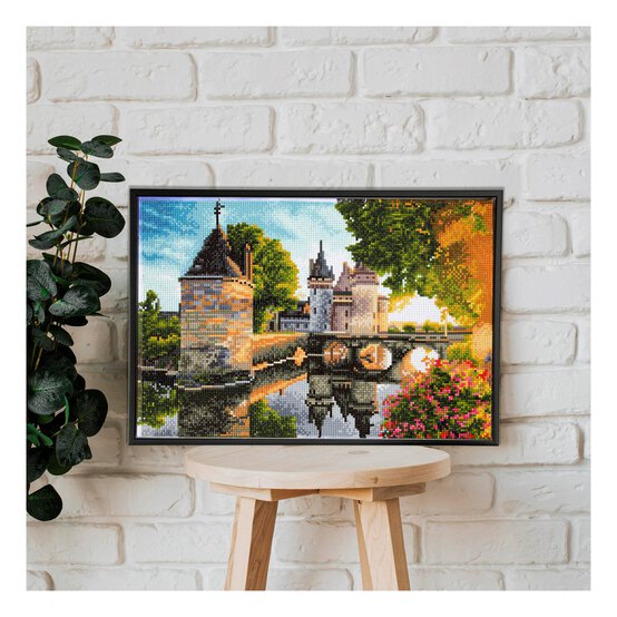 Diamond Dotz River Castle Kit 47cm x 32cm image number 1