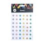 Adhesive Striped Gems 42 Pack  image number 3