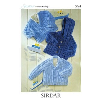 Sirdar Snuggly DK Jackets Digital Pattern 3044