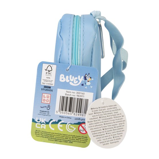 Assorted Bluey Micro Backpack Bag Clip image number 5