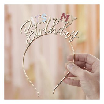 Ginger Ray It’s My Birthday Headband