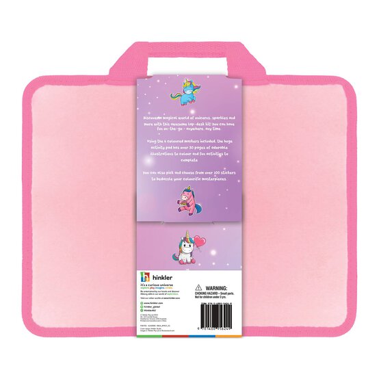Unicorns and Friends Colour and Activity Set with Lap Desk image number 5