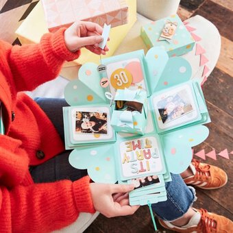 How to Make an Explosion Box Birthday Card