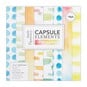 Papermania Capsule Pigments Paper Pad 6 x 6 Inches 18 Sheets image number 1