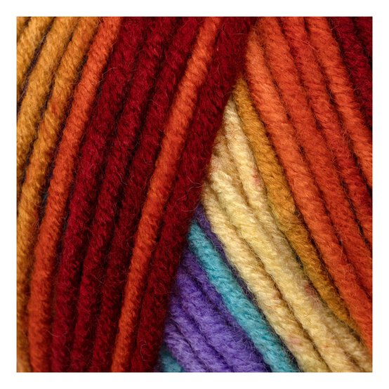 James C Brett Autumn Days Party Time Chunky Yarn 100g image number 2