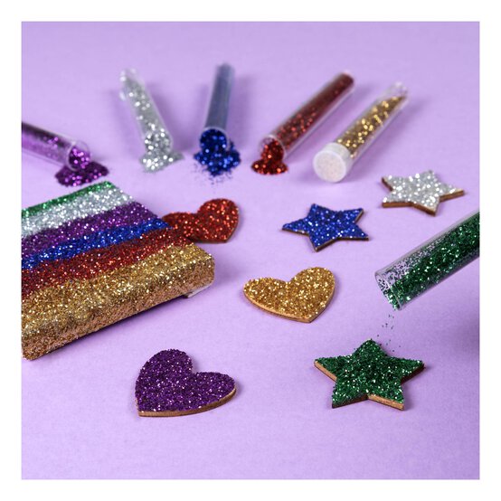 Bright Biodegradable Glitter Tubes 6g 6 Pack image number 3