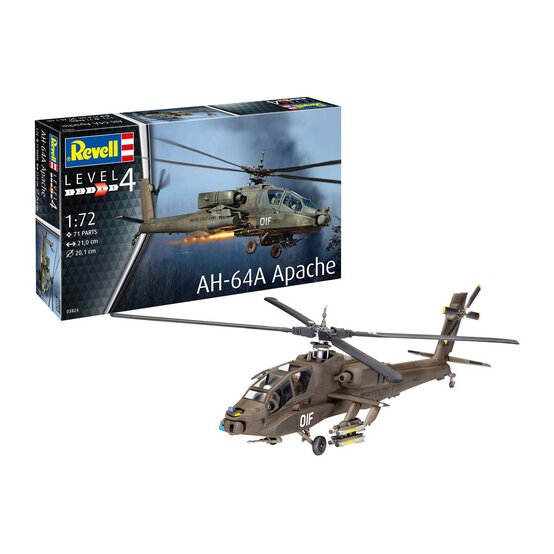 Revell AH-64A Apache Model Kit 1:72 image number 3