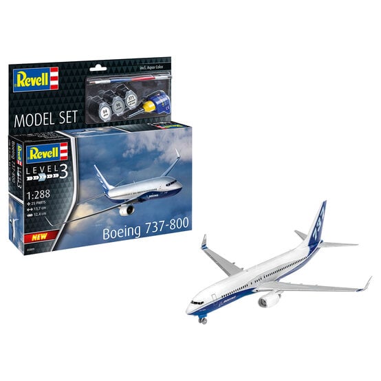 Revell Boeing 737-800 Model Set 1:288 image number 3