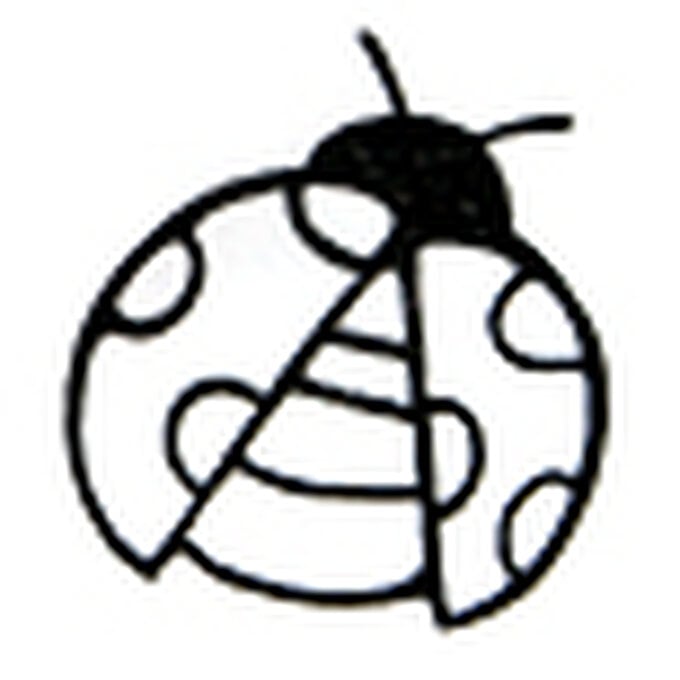 Ladybug Wooden Stamp 3.8cm x 3.8cm image number 1