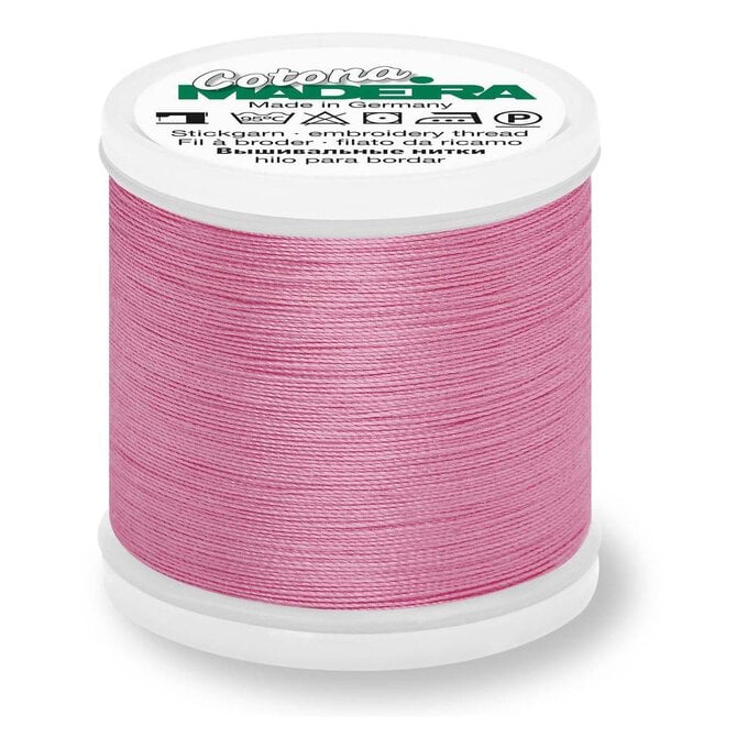 Madeira Pink Cotona 30 Thread 200m (605) image number 1